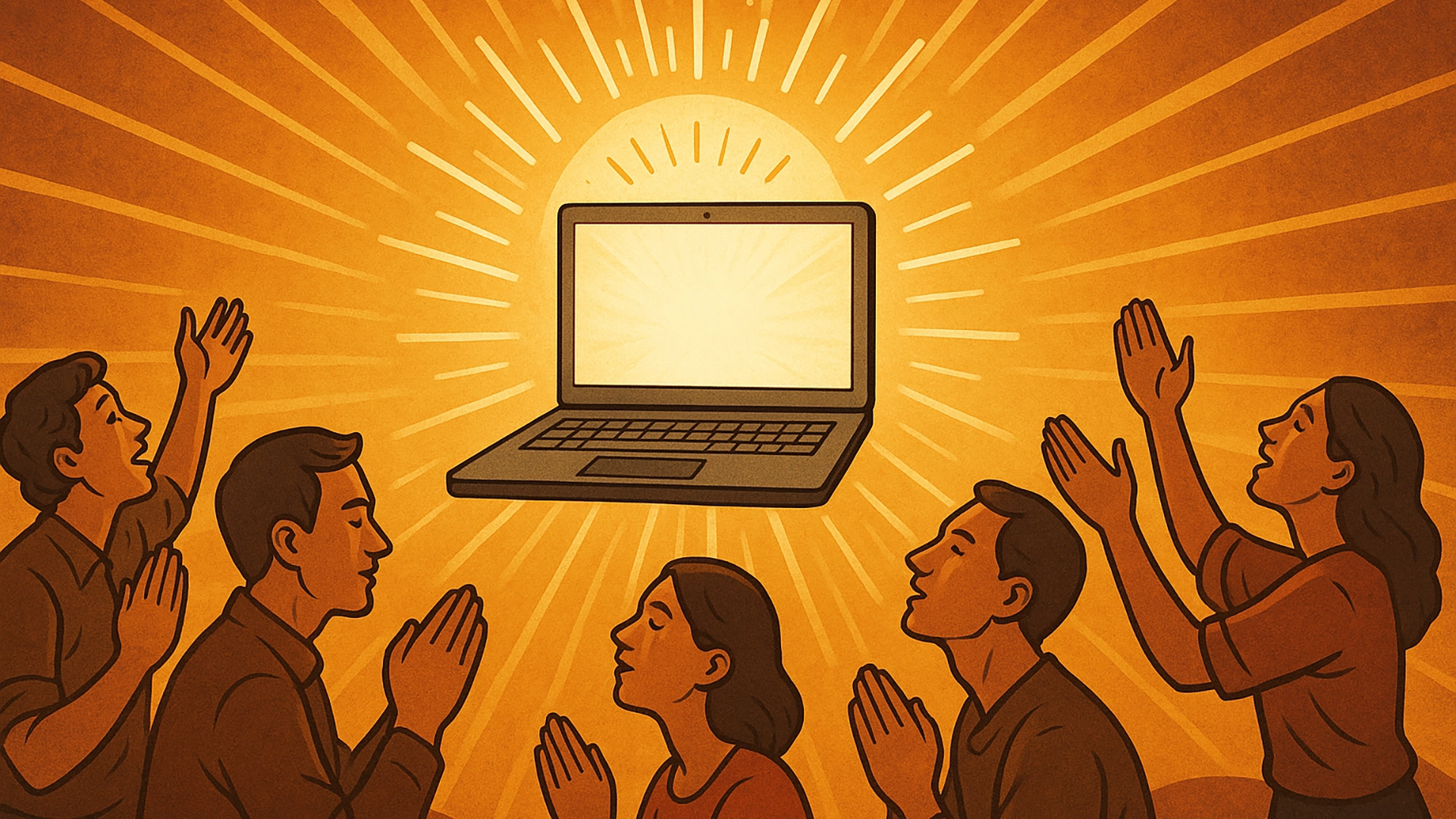 انفجار تكنولوجيا الإيمان – عندما تتلاعب الشات بوتس بدور الإله